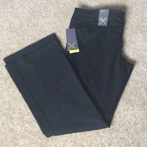 NWT xersion XL black workout pants